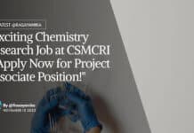 "Exciting Chemistry Research Job at CSMCRI - Apply Now for Project Associate Position!"