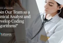 "Join Our Team as a Clinical Analyst and Develop Coding Algorithms!"