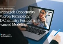 Micron Technology Hiring PhD Chemistry For Advanced Modeling Role!