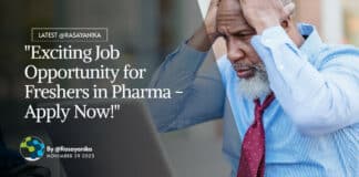 "Exciting Job Opportunity for Freshers in Pharma - Apply Now!"