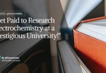 "Get Paid to Research Electrochemistry at a Prestigious University!"