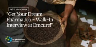 "Get Your Dream Pharma Job - Walk-In Interview at Emcure!"