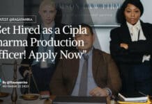 Cipla Pharma Production Officer Job, Apply Online