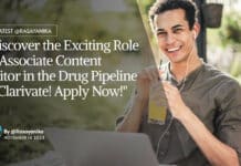 Associate Content Editor Vacancy - Drug Pipeline For Pharma Candidates at Clarivate, Apply Online