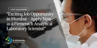"Exciting Job Opportunity in Mumbai - Apply Now as a Firmenich Analytical Laboratory Scientist!"