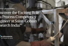 "Discover the Exciting Role of a Process Competency Engineer at Saint-Gobain Research India!"