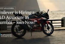 "Unilever is Hiring a R&D Associate in Mumbai - Join Now!"