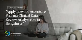 Accenture Pharma Clinical Data Review Analyst Job Opening