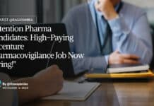 "Attention Pharma Candidates: High-Paying Accenture Pharmacovigilance Job Now Hiring!"