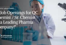 QC Chemist Jobs Morepen Laboratories Limited