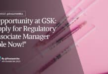 "Opportunity at GSK: Apply for Regulatory Associate Manager Role Now!"