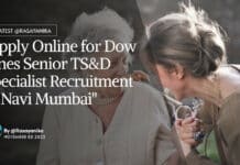 "Apply Online for Dow Jones Senior TS&D Specialist Recruitment in Navi Mumbai"