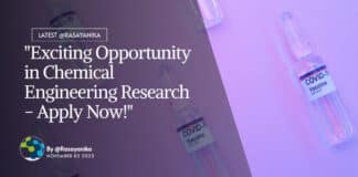 "Exciting Opportunity in Chemical Engineering Research - Apply Now!"