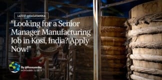 "Looking for a Senior Manager Manufacturing Job in Kosi, India? Apply Now!"