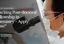 "Exciting Post-doctoral Fellowship in Chemistry - Apply Now!"