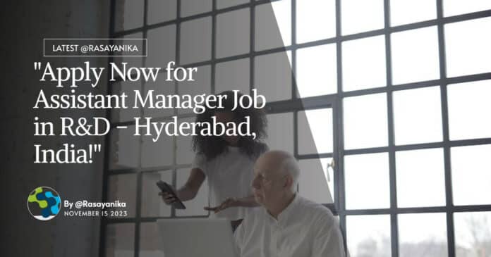 Pepsi India R&D Job - Chemical Engineering Vacancies
