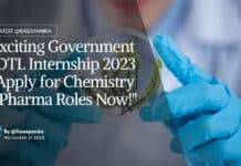 "Exciting Government NDTL Internship 2023 - Apply for Chemistry & Pharma Roles Now!"