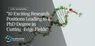 "10 Exciting Research Positions Leading to a PhD Degree in Cutting-Edge Fields"