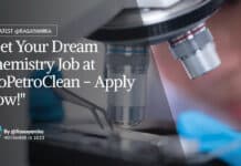 "Get Your Dream Chemistry Job at BioPetroClean - Apply Now!"