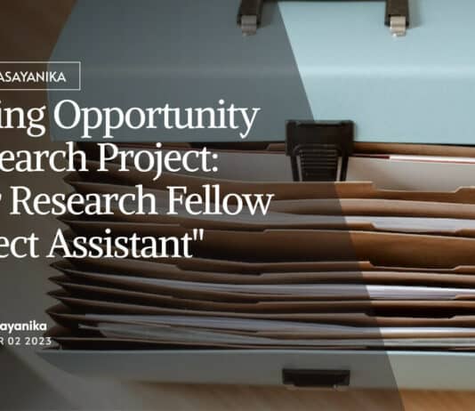 "Exciting Opportunity in Research Project: Junior Research Fellow / Project Assistant"