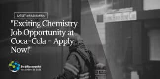 "Exciting Chemistry Job Opportunity at Coca-Cola - Apply Now!"
