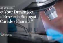 "Get Your Dream Job as a Research Biologist at Curadev Pharma!"