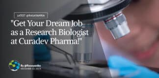 "Get Your Dream Job as a Research Biologist at Curadev Pharma!"
