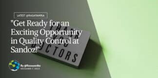 "Get Ready for an Exciting Opportunity in Quality Control at Sandoz!"