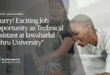 JNU MSc Chemistry Assistant Job - Applications Invited Online