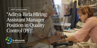 "Aditya Birla Hiring: Assistant Manager Position in Quality Control (PF)"