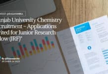 "Panjab University Chemistry Recruitment - Applications Invited for Junior Research Fellow (JRF)"