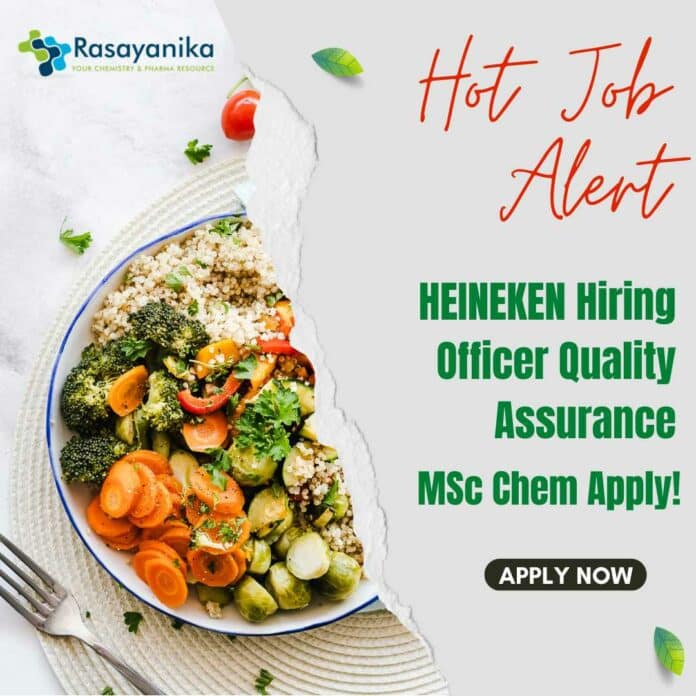 HEINEKEN Hiring Officer Quality Assurance