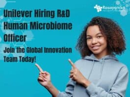 Unilever Chem R&D Job