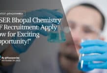 "IISER Bhopal Chemistry JRF Recruitment: Apply Now for Exciting Opportunity!"