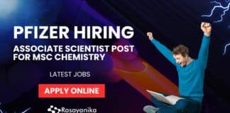 Latest Chemistry Job at Pfizer