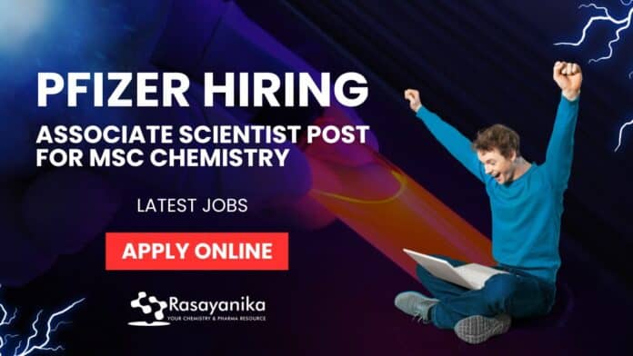 Latest Chemistry Job at Pfizer