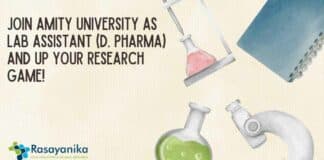 Pharma D Amity Ranchi Job