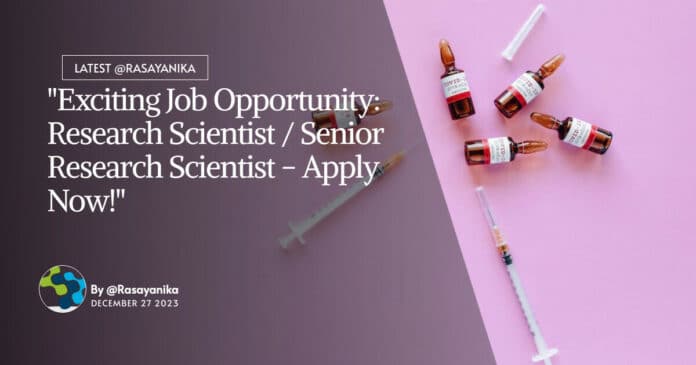 Jubilant Biosys Organic Chemistry PhD Job - Apply Online