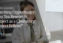 "Exciting Opportunity: Join Tea Research Project as a Chemistry Project Fellow!"