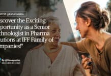 "Discover the Exciting Opportunity as a Senior Technologist in Pharma Solutions at IFF Family of Companies!"