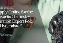 "Apply Online for the Novartis Chemistry Curation Expert Role at Hyderabad!"