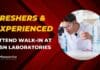 MSN Laboratories Walkin Interview