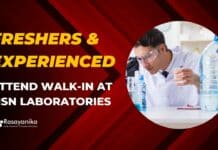 MSN Laboratories Walkin Interview