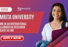 Amrita University Hiring