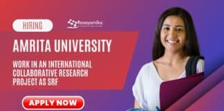 Amrita University Hiring