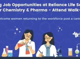 Reliance Life Sciences Walk-In Drive!