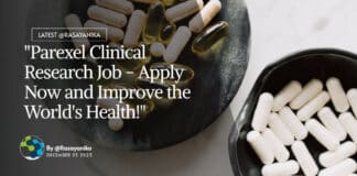 "Parexel Clinical Research Job - Apply Now and Improve the World's Health!"