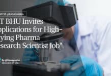 "IIT BHU Invites Applications for High-Paying Pharma Research Scientist Job"