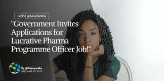 "Government Invites Applications for Lucrative Pharma Programme Officer Job!"