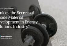 "Unlock the Secrets of Anode Material Development in Energy Solutions Industry"